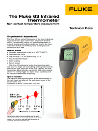 Thumbnail of document Data Sheet - 63 Mini Infrared Thermometer Gun